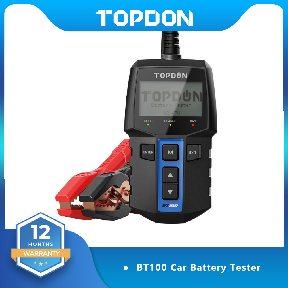Battery Load Tester - TOPDON BT100 12V probador de batería