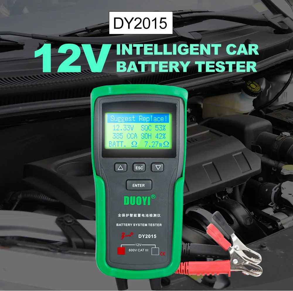 DUOYI DY2015 Probador de Bater - Battery Load Tester reseña y precio