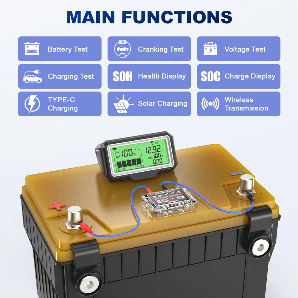 Probador de Baterías de 12V, A - Battery Load Tester reseña y precio