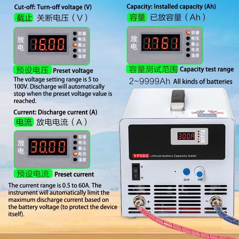 Probador de capacidad de bater - Battery Load Tester reseña y precio