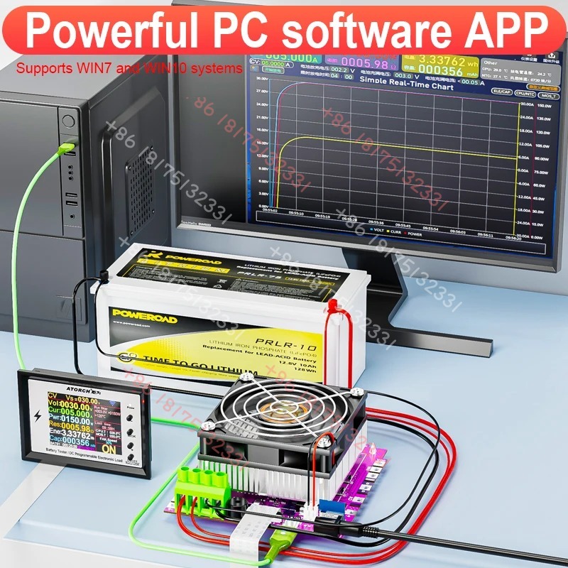 BW600 WiFi Carga Electrónica P - Battery Load Tester reseña y precio
