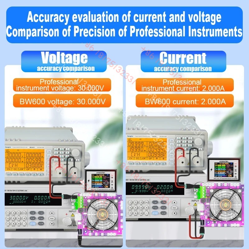 BW600 WiFi Carga Electrónica P - Battery Load Tester reseña y precio