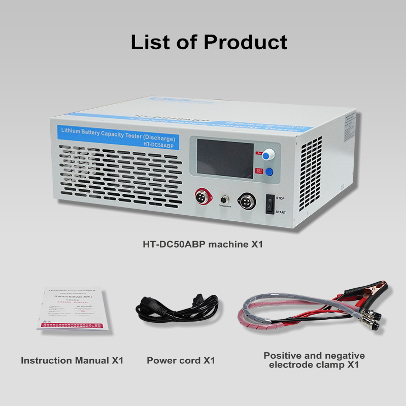 Heltec HT‑DC50ABP Probador de  - Battery Load Tester reseña y precio